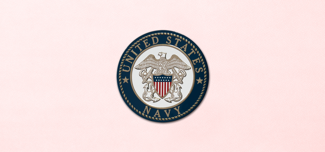 P 546 PK US Navy Pink Faux